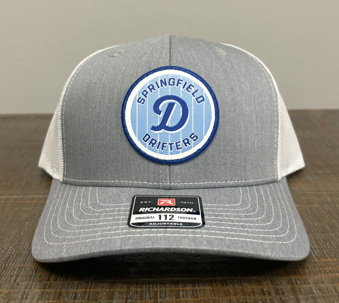 Custom fabric patch hat detail